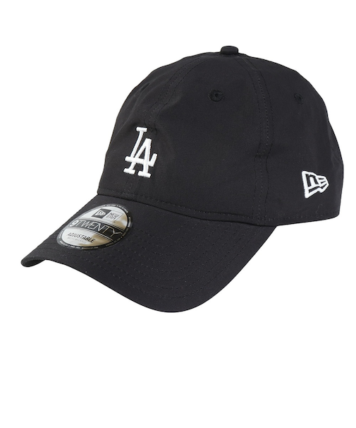 ニューエラ（NEW ERA）帽子 MLB Typewriter ロサンゼルス・ドジャース キャップ 黒 Mサイズ 14388773 軽量 おしゃれ シンプル