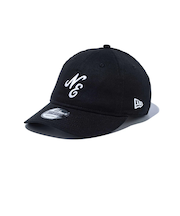 ニューエラ（NEW ERA）帽子 9THIRTY クラシックロゴ ノンウォッシュコットン キャップ 黒 57.7-60.6cm 14525056 ユニセックス