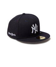 ニューエラ（NEW ERA）59FIFTY MLB GORE-TEX ニューヨーク・ヤンキース キャップ ネイビー S-Lサイズ 14457395