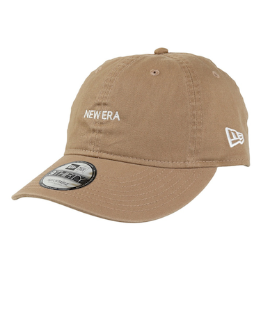 ニューエラ（NEW ERA）帽子 9THIRTY NEW ERA ミニロゴ ウォッシュドコットン キャップ カーキ 57.7-60.6cm 14525049 …