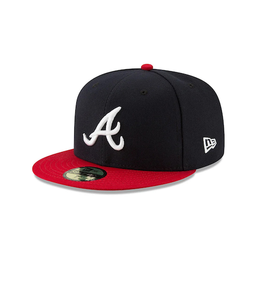 ニューエラ（NEW ERA）帽子 9FIFTY MLBオンフィールド アトランタ・ブレーブス キャップ 紺 57.7cm 14524900 通気性 吸汗 速乾…