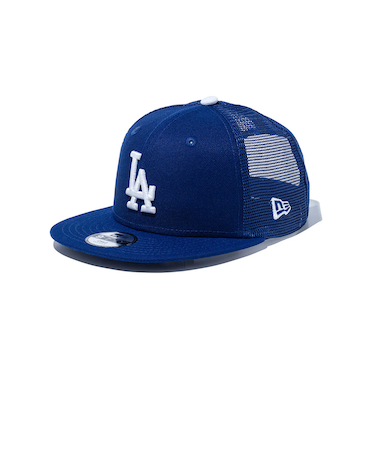 ニューエラ（NEW ERA）帽子 チャイルド 9FIFTY トラッカー ロサンゼルス・ドジャースキャップ 青 50.1-53.9cm 14524739 2歳ー…