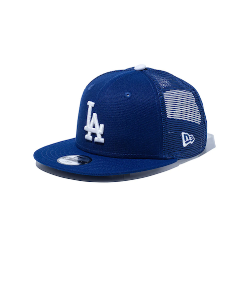 ニューエラ（NEW ERA）帽子 チャイルド 9FIFTY トラッカー ロサンゼルス・ドジャースキャップ 青 50.1-53.9cm 14524739 2歳ー…