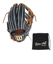 ウイルソン（Wilson）硬式用グラブ 内野手用 野球グローブ 一般 スタッフ デュアル 87型 WBW103252