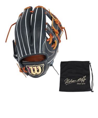 ウイルソン（Wilson）硬式用グラブ 内野手用 野球グローブ 一般 スタッフ デュアル 87型 WBW103252