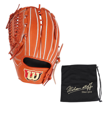 ウイルソン（Wilson）硬式用グラブ 投手用 ユーティリティ用 野球グローブ 一般 スタッフ デュアル 33型 左投げ用 WBW102887