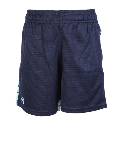 アンダーアーマー（UNDER ARMOUR）ジュニア UAテック プリント ブロック ショーツ 6006953 410
