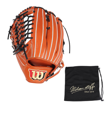 ウイルソン（Wilson）硬式用グラブ 外野手用 野球グローブ 一般 スタッフ デュアル D8型 左投げ用 WBW102920