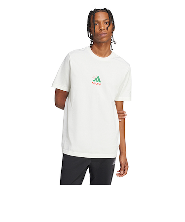 アディダス（adidas）ラウンジ ピザグラフィック 半袖Tシャツ KPJ92-JJ4016