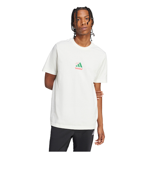 アディダス（adidas）ラウンジ ピザグラフィック 半袖Tシャツ KPJ92-JJ4016