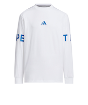 アディダス（adidas）キッズ 長袖 ワード Tシャツ KCE77-JM4578