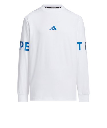 アディダス（adidas）キッズ 長袖 ワード Tシャツ KCE77-JM4578