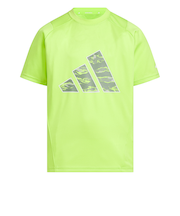 アディダス（adidas）キッズ エッセンシャルズ 3バー カモ柄 半袖Tシャツ KCE63-JM4546