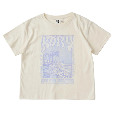 ロキシー（ROXY）ジュニア ミニ SURFING HORIZONS 半袖Tシャツ 25SPTST251120WHT