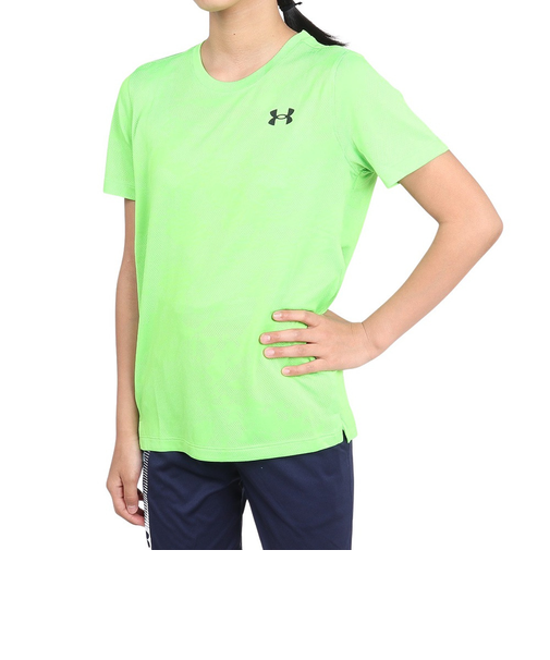 アンダーアーマー（UNDER ARMOUR）ジュニア テック ジャカード 半袖Tシャツ 1390019 362