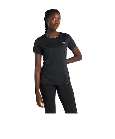 ニューバランス（new balance）スポーツショートスリーブTシャツ WT51244BK