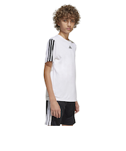 アディダス（adidas）キッズ トレイン エッセンシャルズ スリーストライプス 半袖Tシャツ KQH02-JJ1033