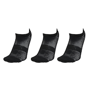 クー(Coo.)靴下 冷感HM ショート丈ソックス 3足組 黒 25-28センチ 894CO5GSA0017 BLK 吸汗速乾 接触冷感 カジュアル