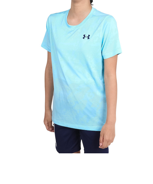 アンダーアーマー(UNDER ARMOUR)ジュニア テック ベント ジャカード 半袖Tシャツ 1390019 494