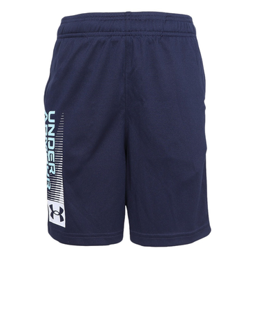 アンダーアーマー（UNDER ARMOUR）ジュニア テック ワードマーク ショーツ 1383334 410