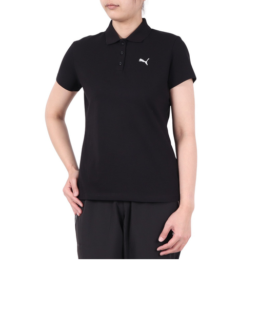 プーマ（PUMA）ESS ロゴ ポロシャツ 687615 01 BLK
