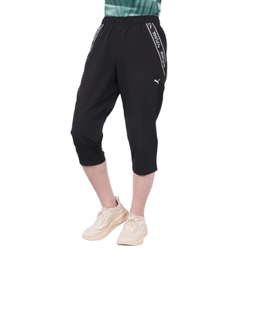 プーマ（PUMA）ウーブン 3/4 パンツ 527824 01 BLK