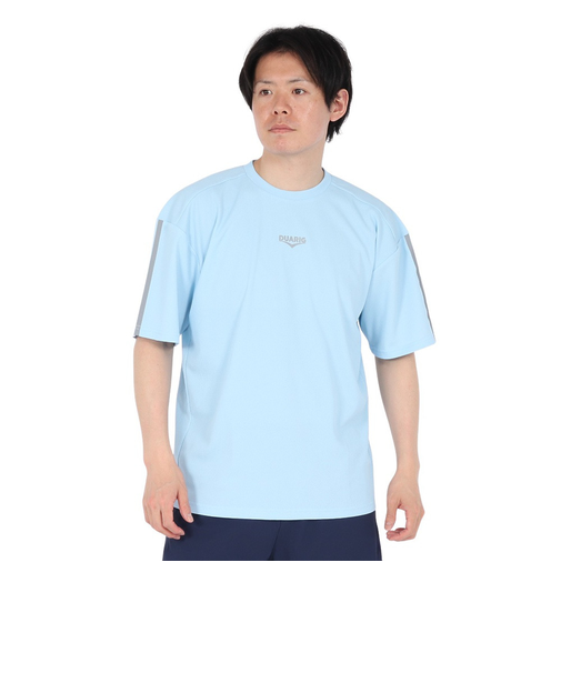 デュアリグ（DUARIG）ドライプラス 15UV DIAMOND 半袖Tシャツ 5S0024-TRCT-863GC SAX