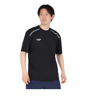 デュアリグ（DUARIG）ドライプラス A15UV メッシュ半袖Tシャツ 5S0023-TRCT-863GC BLK