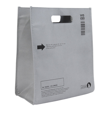 小判抜きバッグ WB1-4 グレー 4L MGY AS-016A バッグ サブバッグ 手提げ袋 保冷 保温