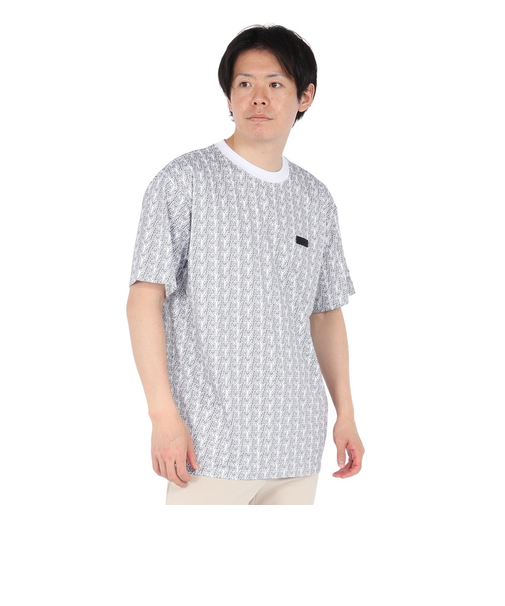 ニューエラ（NEW ERA）半袖 テック Tシャツ Allover WHI 14410148