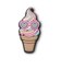 クロックス（crocs）ジビッツチャーム レインボー スワール コーン 10013372