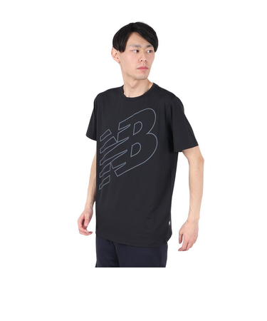 ニューバランス（new balance）パフォーマンス 半袖Tシャツ MT51070BK