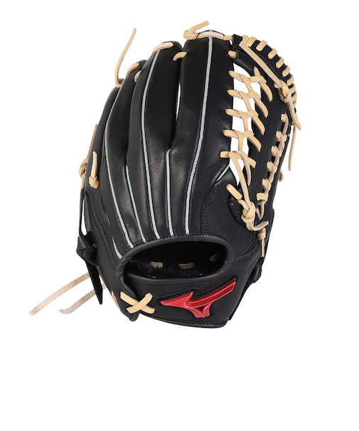 ミズノ（MIZUNO）少年軟式 グラブ オールラウンド用 野球グローブ ジュニア ウィルドライブ レッド U-Plus 1AJGY32340 0980