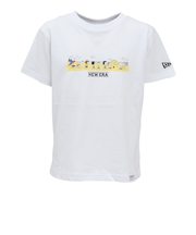 ニューエラ（NEW ERA）ジュニア 半袖 コットン Tシャツ ピーナッツ WHI 14432141