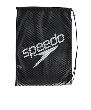 スピード（SPEEDO）メッシュバッグ 水泳バッグ L  黒 SD96B08 K 運動着 体操着入れ 新年度 新学期 新調 靴入れ シューズ入れ
