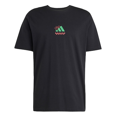 アディダス（adidas）ラウンジ ピザグラフィック 半袖Tシャツ KPJ92-JM0347
