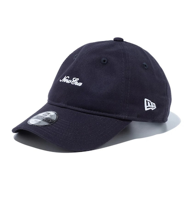 ニューエラ（NEW ERA）キャップ ジュニア 9TWENTY スクリプトロゴ 紺 14524560 日焼け対策 日差し対策 スポーツキャップ シンプル