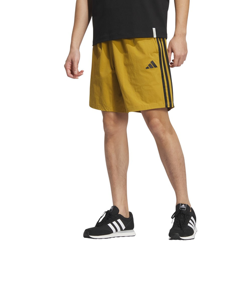 アディダス（adidas）エッセンシャルズ プラス ルーズフィット スリーストライプス ウーブンショーツ JUQ00-JW6991