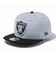 ニューエラ（NEW ERA）キャップ 59FIFTY ラスベガス・レイダース グレー M-Lサイズ 14525225 スポーツキャップ おしゃれ ファッション…