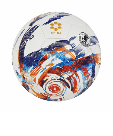 スフィーダ（SFIDA）サッカーボール 4号球 検定球 VAIS VORTI JR SB-25VV03 WHT/BLU