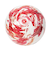 スフィーダ（SFIDA）サッカーボール 4号球 検定球 VAIS VORTI JR SB-25VV03 WHT/RED