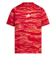 アディダス（adidas）ジュニア MH エッセンシャルズ カモ総柄プリント 半袖Tシャツ KCE62-JM4542