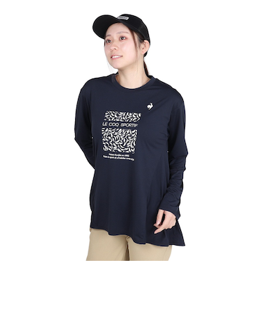 ルコックスポルティフ（lecoqsportif）サンスクリーン 長袖Tシャツ LT5SLT01L NV00