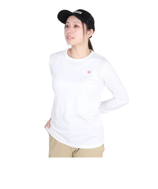 ルコックスポルティフ（lecoqsportif）エコペット 長袖シャツ LT5SLTZ1L WH00