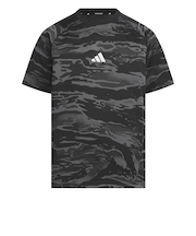 アディダス（adidas）ジュニア MH エッセンシャルズ カモ総柄プリント 半袖Tシャツ KCE62-JM4541