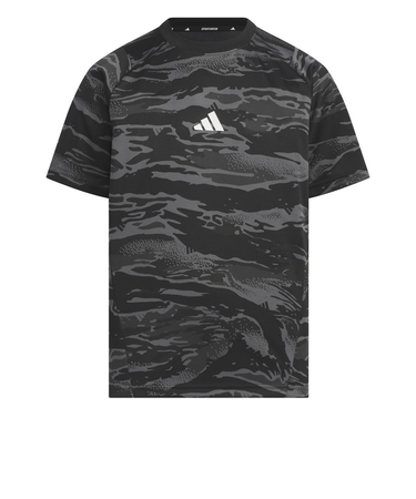 アディダス（adidas）ジュニア MH エッセンシャルズ カモ総柄プリント 半袖Tシャツ KCE62-JM4541