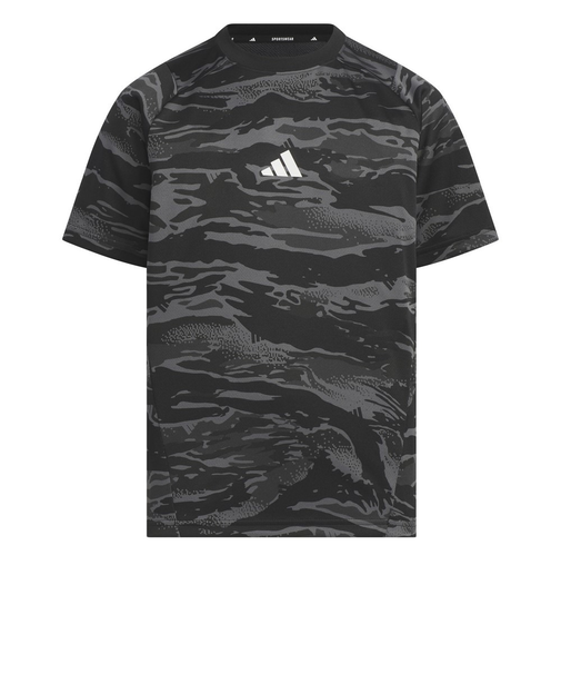アディダス（adidas）ジュニア MH エッセンシャルズ カモ総柄プリント 半袖Tシャツ KCE62-JM4541