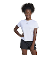 アディダス（adidas）ジュニア トレイン エッセンシャルズ レギュラーフィット ロゴ トレーニング 半袖Tシャツ JTH46-JJ1066