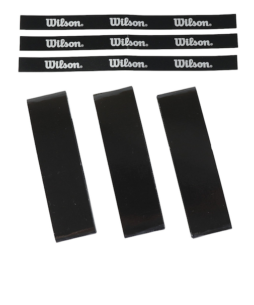 ウイルソン（Wilson）テニスグリップテープ PRO OVERGRIP V2 ブラック 3本入り WR8449802001