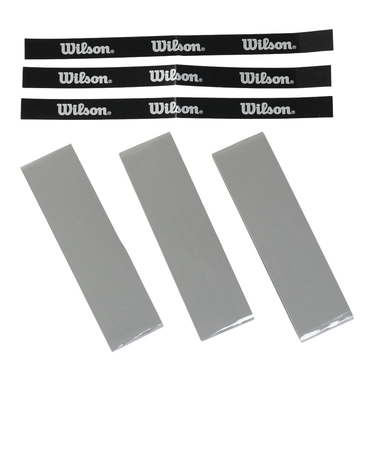 ウイルソン（Wilson）テニスグリップテープ PRO OVERGRIP V2 グレー 3本入り WR8449803001